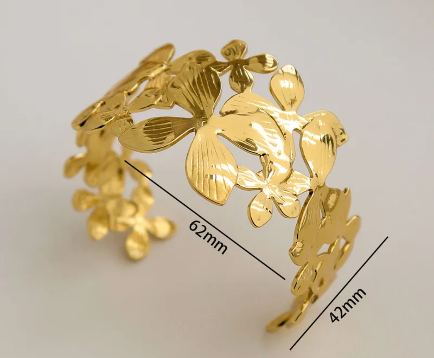 Bracelet manchette Acier Inoxydable